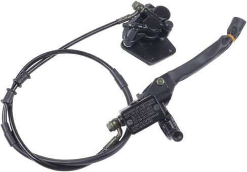 Motorcycle Front Disc Brake Caliper Master Cylinder Assembly with Brake Pads for 125cc 140cc 150cc 250cc Dirt Bikes Pit Bikes Apolo SSR in Kuwait