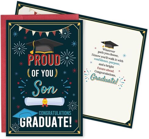 Happy Graduation Card for Nephew, Proud of You Card from Aunt Uncle, Nephew Graduation Gift, Congratulations Graduates! in Saudi Arabia