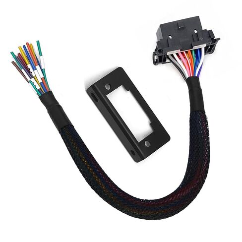 1FT obd2 J1962 أنثى لفتح كابل ضفيرة قوس 16PIN obdii ميناء استبدال كابل، obd2 تمديد كابل in Kuwait
