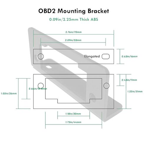 1FT obd2 J1962 أنثى لفتح كابل ضفيرة قوس 16PIN obdii ميناء استبدال كابل، obd2 تمديد كابل in Kuwait