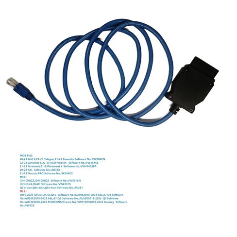 ENET OBD2 Cable MQB EVO MEB MLB Diagnostic Programming Cable Compatible with VW Audi DOIP in Saudi Arabia
