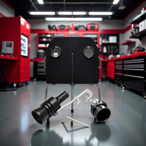Car Turbo Whistle Universal Aluminum Car Turbo Sound Exhaust Muffler Pipe Whistle Muffler Sounder Simulator for All Vehicles Models-M in Kuwait