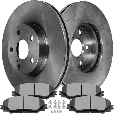 SCITOO - Brake Kits For Jeep For Wrangler 2007-2017,For Jeep For Wrangler JK 2018 Rear Disc Brake Rotors and Ceramic Brakes Pads Replacement: D1274-8390;53041 in Saudi Arabia