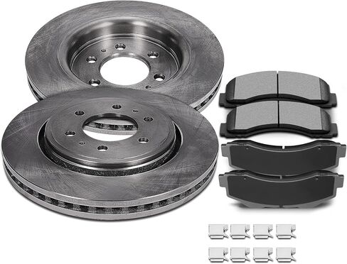 SCITOO - Brake Kits For Jeep For Wrangler 2007-2017,For Jeep For Wrangler JK 2018 Rear Disc Brake Rotors and Ceramic Brakes Pads Replacement: D1274-8390;53041 in Saudi Arabia