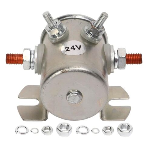 200A 24V Motor Starter Relay 1114208 Dustproof Starter Relay Solenoid Compatible with Winches Boats Club Car in Saudi Arabia