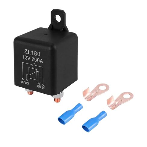 A42M-12V 200A Relay Compatible with Car Engine Automobile Boat Starter ZL180 with 2 Pin Footprint and 2 Terminals in Saudi Arabia