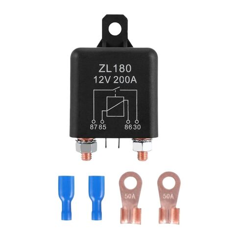 A42M-12V 200A Relay Compatible with Car Engine Automobile Boat Starter ZL180 with 2 Pin Footprint and 2 Terminals in Saudi Arabia