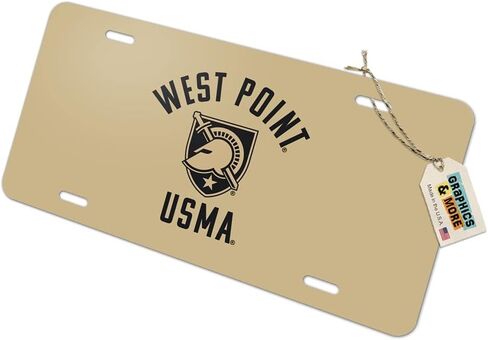 GRAPHICS & MORE US Military Academy Black Knights Novelty Metal Vanity Tag License Plate in Kuwait