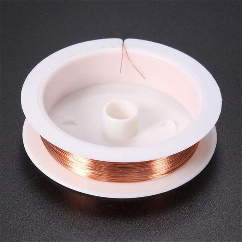 3 Rolls Jewelry Beading Wires, 0.2mm/ 32 Gauge Tarnish Resistant Copper Wires for Jewelry Making Supplies and Craft in Kuwait