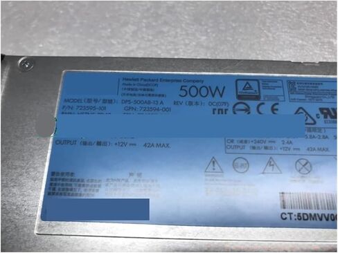 1pcs 380Gen9 G9 500W Power Supply 723594-001 754377-001 720478-B21 in Kuwait