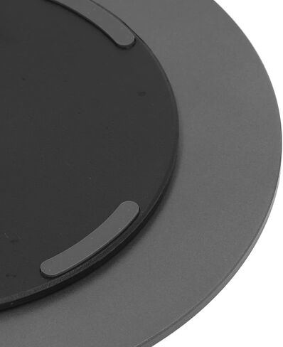 Swivel Monitor Stand, Aluminum Alloy Turntable Base, 360° Rotatable Monitor Swivel Stand with Rubber Feet for Monitors Tablets Phones, Compatible with OS X AIO Computers in Saudi Arabia