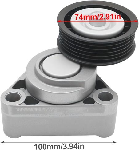 Hoypeyfiy 92111701 شداد الحزام مع مجموعة البكرة، بديل لسيارة شيفروليه كامارو 1998-2002 V8 5.7L، بونتياك فايربيرد 1998-2002 V8 5.7L، يستبدل 12560344، 12569301 in Kuwait