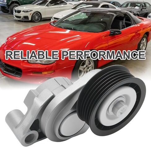 Hoypeyfiy 92111701 شداد الحزام مع مجموعة البكرة، بديل لسيارة شيفروليه كامارو 1998-2002 V8 5.7L، بونتياك فايربيرد 1998-2002 V8 5.7L، يستبدل 12560344، 12569301 in Kuwait