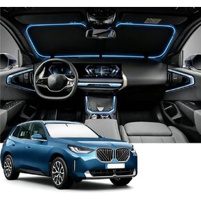 Windshield Sun Shade for 2014-2026 Infiniti QX80 4-Layer 240T Fabric Front Window Sun Visor, Blocks UV Rays & Heat in Saudi Arabia