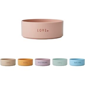 Design Letters Mini Favourite Tritan Kids Bowl | Unbreakable Toddler Bowl with Letters | Dinnerware Bowls for Kid | Suction Bowl for Babies BPA/BPS Free | Breakfast Bowls Drop Safe| Cereal & Soup Bowl in Saudi Arabia