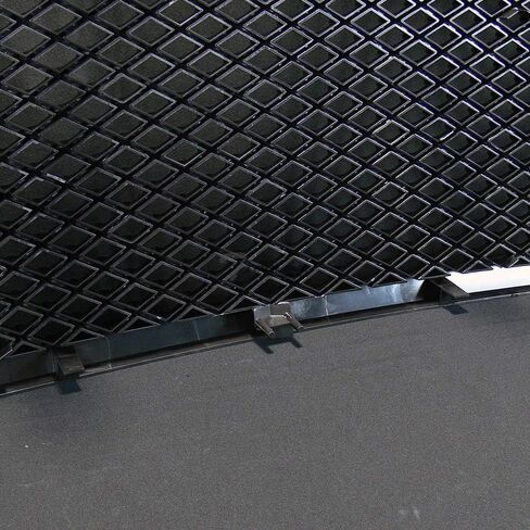 Glossy Black Mesh Front Hood Bumper Grill Grille Guard ABS Compatible With 09-12 Dodge Ram 1500 in Saudi Arabia