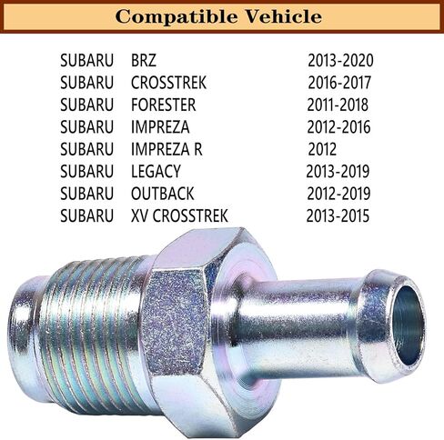 11810AA131 for Subaru Crosstrek PCV Control Valve XV Crosstrek Brz Forester R Legacy Impreza Outback PCV Valve 2.0 2.5L 2012 2013 2014 2015 2016 2017 2018 2019 2020 SU00306103 11810AA130. in Kuwait