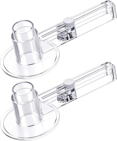 2 Pack 58 mm/2.25 Inch Clear Circle Paper Cutter Button Maker Tools Adjustable Round Circular Cutter for Art DIY Crafts, 70-210mm in Kuwait