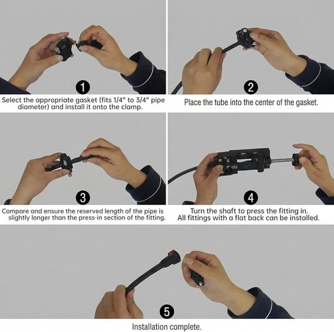 compact & Lightweight Nylon Fuel Line Repair Kit, AN Fitting Tool & Fuel Line Installation Tool for 1/4"-3/4" & 4AN-12AN in Saudi Arabia