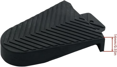 1 Pair Bicycle Pedal Buckle Protective Cover Bicycle Accessories Rubber Material Cycling Components in Kuwait