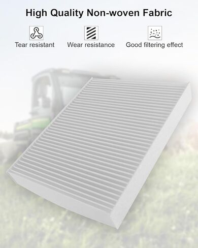 M177743 Cab Air Filter Fit for John Deere Gator XUV865M XUV865R XUV835M XUV835R Utility Vehicles, 2 Pcs in Saudi Arabia