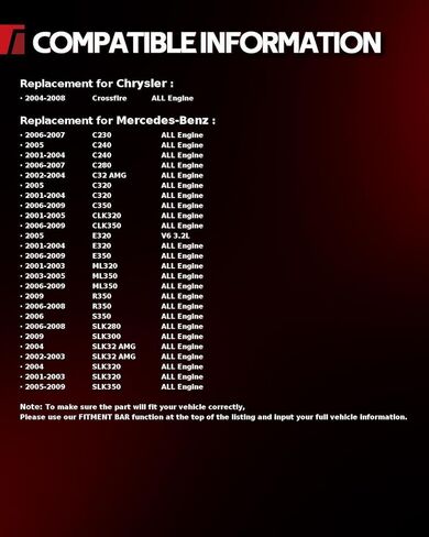 استبدال Torchbeam Starter لـ E350، ML350، C300، E320، C240، C230، Crossfire، CLK350، CLK320، C280، C320، ML320، SLK350، C350، R350، SLK320، SLK280 17852N 12V 1.4 كيلو وات 10 أسنان in Kuwait