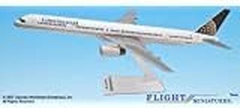الخطوط الجوية القارية 1991 بوينغ 757-300 1:200 مقياس REG # N75851 نموذج العرض in Kuwait