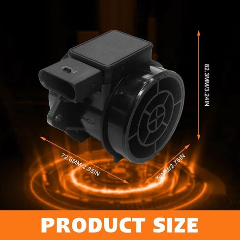 28164-23700 Mass Air Flow Sensor Meter MAF for Kia Rio Rio5 Spectra Spectra5 Sportage, Hyundai Accent Elantra Tiburon Tucson L4 1.6L 2.0L, Replace 5WK96431 28164-25000 2816423720 in Saudi Arabia