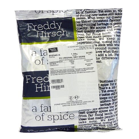 Freddy Hirsch Original Dry Wors 1kg in Kuwait