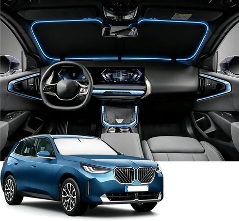 Windshield Sun Shade for 2014-2026 Infiniti QX80 4-Layer 240T Fabric Front Window Sun Visor, Blocks UV Rays & Heat in Saudi Arabia