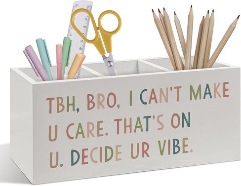 Boho Math Classroom Pen Pencil Holder, Math Teacher Gifts Desk Accessories, Boho Classroom Wooden Pen Pencil Organizer for Kids Room Bedroom Middle High School Office Desk Decor in Saudi Arabia