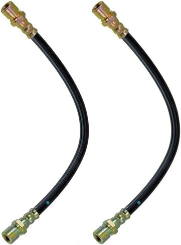 Pair Front (Left & Right) Hydraulic Brake Hose Kit for Car Replace for Volkswagen Super Beetle 1.6L 1971 1972 1973 1974, for Volkswagen Transporter 1.6L 1971 1972 1973 1974 - Brhaspatip, 2PCS in Saudi Arabia