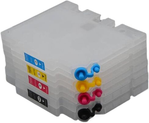 4PC Set SG400 SG800 Refill Ink Cartridge with Chip Compatible with Sublimation Transfer Printer Printer Models in Saudi Arabia