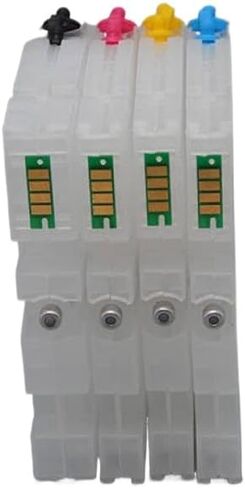 4PC Set SG400 SG800 Refill Ink Cartridge with Chip Compatible with Sublimation Transfer Printer Printer Models in Saudi Arabia