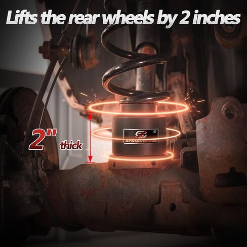 Leveling Lift Kit 3" Front + 2" Rear for 2009-2018 Ram 1500 4WD, Full Lift Kit with 2-4" Rear Shock Extensions,Include Strut Spacers Rear Lift Spacer & Sound Isolator in Saudi Arabia