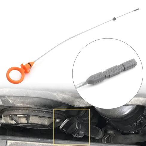 مقياس محرك السيارة ForVW لـ Jetta 2005 2006 2007 2008 2009 2010 2011 2012 2013 مقياس زيت محرك السيارة 07K115611M in Kuwait