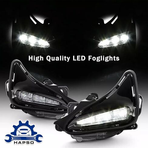 Front Upper & Lower Bumper Grille & Front Bumper Cover & Fog Lights Set Fit For 2017 2018 2019 Toyota Corolla LE XLE CE Front Body Bumper Kit Replacement in Kuwait