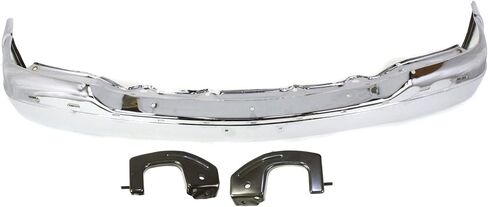 المصد الأمامي Garage-Pro لسيارة GMC Sierra 1500 1999-2002، Sierra 2500، Sierra 2500 HD 2001-2002، Sierra 3500، المصد الأمامي من الكروم GM1002373 in Kuwait