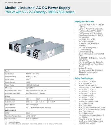 MEB-750A48T-AAA Power Supply 48V15.63A 7500W Switching Power Supply in Saudi Arabia