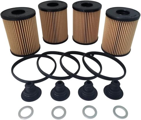 Genuine OEM 26350-2S001 Service Kit - Oil Filter(4 Pack) / 263502S001, Compatible With Hyundai Santa Fe 21-22 Sonata 20-22 Tucson 22 Kia K5 22 Sorento 21-22 in Kuwait