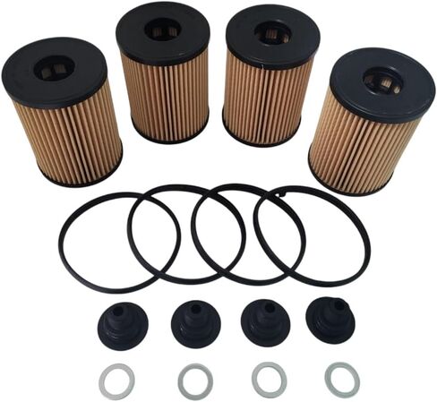 Genuine OEM 26350-2S001 Service Kit - Oil Filter(4 Pack) / 263502S001, Compatible With Hyundai Santa Fe 21-22 Sonata 20-22 Tucson 22 Kia K5 22 Sorento 21-22 in Kuwait