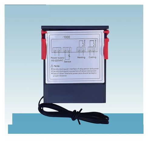 3000 Dual Relay Digital Temperature Controller Thermostat 12V 24V 220V LED Display for Incubator Aquarium(STC-3000 24V) in Kuwait
