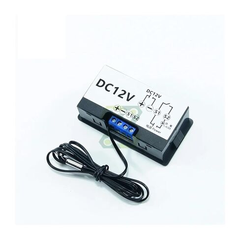 12V 24V 220V Digital LED Temperature Controller W3231 for Incubator Cooling Heating Switch Thermostat Sensor(DC 12V) in Kuwait