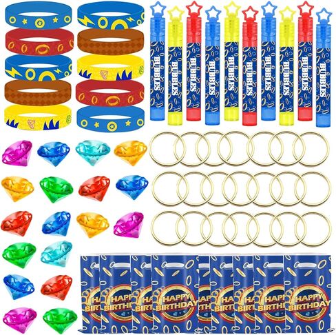 Birthday Party Favors Gift Decorations Supplies for Outdoor Indoor Decor, 70Pcs Party Theme Essentials Stuffers Must Haves for 10 Guests, Treasure Chest Hunt with Friends in Saudi Arabia