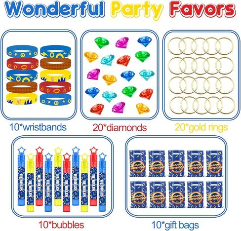 Birthday Party Favors Gift Decorations Supplies for Outdoor Indoor Decor, 70Pcs Party Theme Essentials Stuffers Must Haves for 10 Guests, Treasure Chest Hunt with Friends in Saudi Arabia