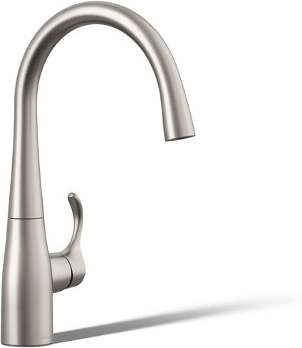 KOHLER K-22034-VS Simplice(R) Bar Sink Faucet, Vibrant Stainless in Saudi Arabia