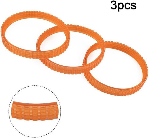 Electric Planer Drive Belt Set 238mm Girth 9.6mm Width Polyurethane Double Cog Smooth Transmission Compatible with 1900B/225007-7/N1923BD/FP0800/KP0810C/BKP180 Series in Saudi Arabia