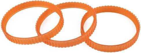 Electric Planer Drive Belt Set 238mm Girth 9.6mm Width Polyurethane Double Cog Smooth Transmission Compatible with 1900B/225007-7/N1923BD/FP0800/KP0810C/BKP180 Series in Saudi Arabia