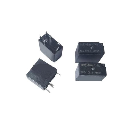 10 قطعة/الوحدة التتابع 103-1CH-V 12VDC 24VDC مرحل السيارة 5 دبابيس (103-1CH-V 24VDC) in Kuwait