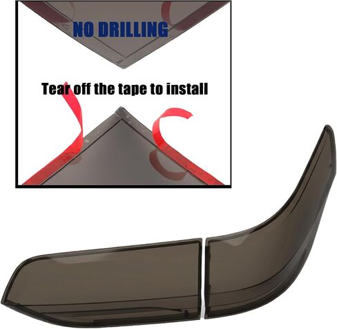 STSEV01 Taillight Cover Trim Fit for JEEP Grand Cherokee 2014-2021 Accessories Altitude/Laredo/Limited/Overland/SRT/Summit/Trailhawk,Tail Light Rear Lamp Protective Guards Exterior Decoration in Saudi Arabia